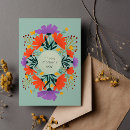 Search for orange mothers day cards Botanical