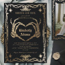 Search for goth bridal shower invitations Bride or die