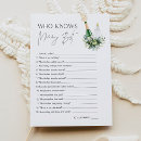 Search for fun baby shower games Who knows mummy best