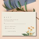 Search for sunflower wedding rsvp cards Bohemian