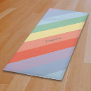 Search for pastel rainbow yoga mats Stripes