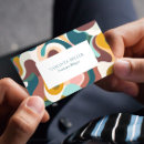 Search for bohemian business cards Retro