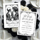 Search for october invitations Black and white