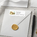 Search for birds return address labels Vintage