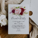 Search for red bubble invitations For her