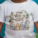 Search for wild one baby boy tshirts Jungle animals