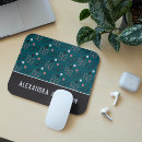 Search for blue abstract pattern mousepads Stylish