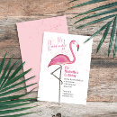 Search for watercolor flamingo birthday invitations Bird