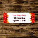 Search for flame return address labels Red