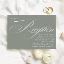 Search for formal wedding reception invitations Elegant