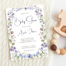 Search for wildflower baby shower invitations Flowers