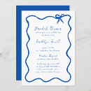 Search for illustration bridal shower invitations Bow