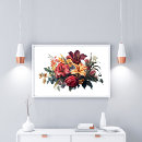 Search for red and burgundy posters Watercolor