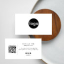 Search for circle logo business cards Simple black and white