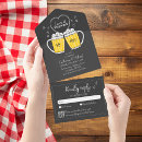 Search for beer wedding invitations Love is brewing