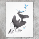 Search for flying bird art Wings