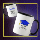 Search for graduation cat mugs Diploma