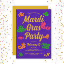 Search for fat tuesday invitations Party