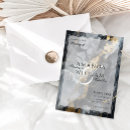 Search for black marble wedding invitations Black and white
