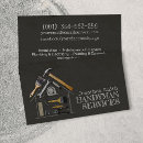 Search for home repair business cards Handyman