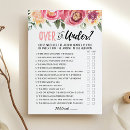 Search for over under bridal shower games Bachelorette