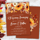 Search for autumn wedding anniversary invitations Flowers