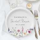 Search for bridal shower paper plates Botanical