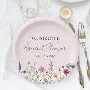 Search for bridal shower paper plates Botanical