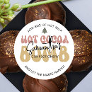 Search for instruction stickers Hot cocoa bomb