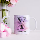 Search for letter y mugs Pink