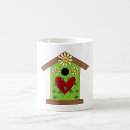 Search for birdhouse coffee mugs Heart