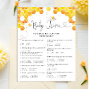 Search for bee baby shower games Watercolor