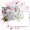 Search for white flowers sympathy thank you cards Elegant