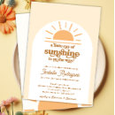 Search for ray of sunshine invitations Unique