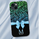 Search for blue zebra iphone cases Black