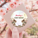 Search for western rustic stickers Girl birthday