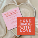 Search for handmade craft business cards Modern