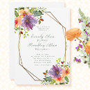 Search for green and orange invitations Elegant