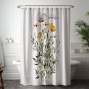 Search for wildflower shower curtains Botanical