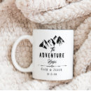 Search for the adventure begins mugs Mountains