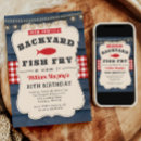 Search for fish fry invitations Rustic