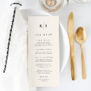Search for black wedding menus Simple