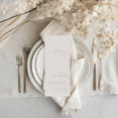 Search for elegant wedding menus Calligraphy