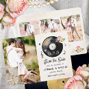 Search for vinyl records wedding stationery Couple