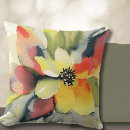 Search for floral cushions Watercolor flowers