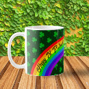 Search for clover coffee mugs Green