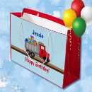 Search for happy birthday trucks gift bags Boy