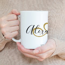 Search for monogram elegant mugs Monogrammed initial