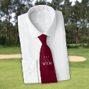 Search for antique monograms ties Monogrammed