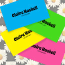 Search for bright blue business cards Modern